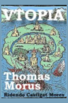 Capa do livro Utopia, Thomas Morus
