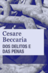 Capa do livro Dos Delitos e das Penas, Cesare Beccaria